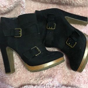 Platform booties!